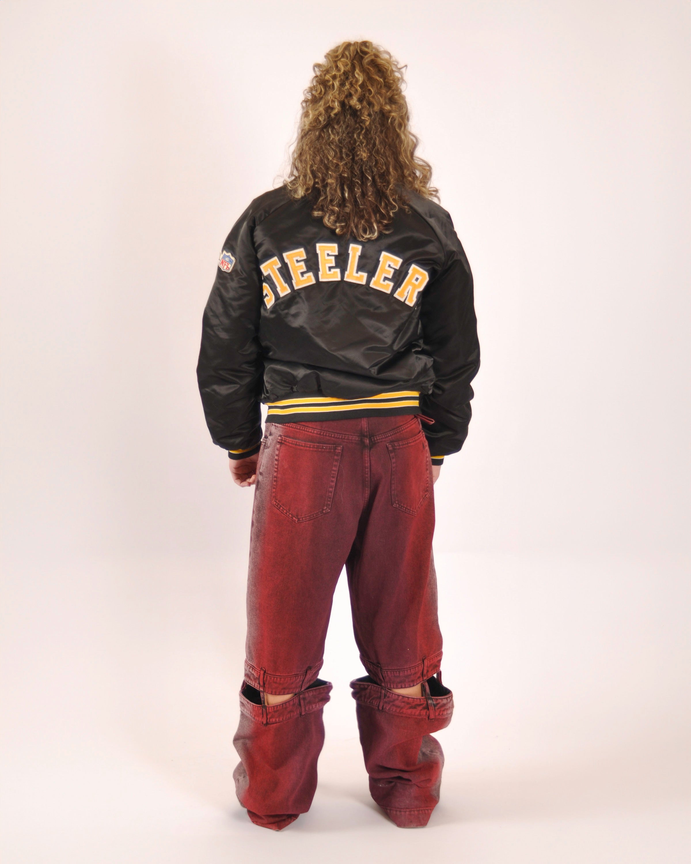 Reworked Steeler Bomber Jacket