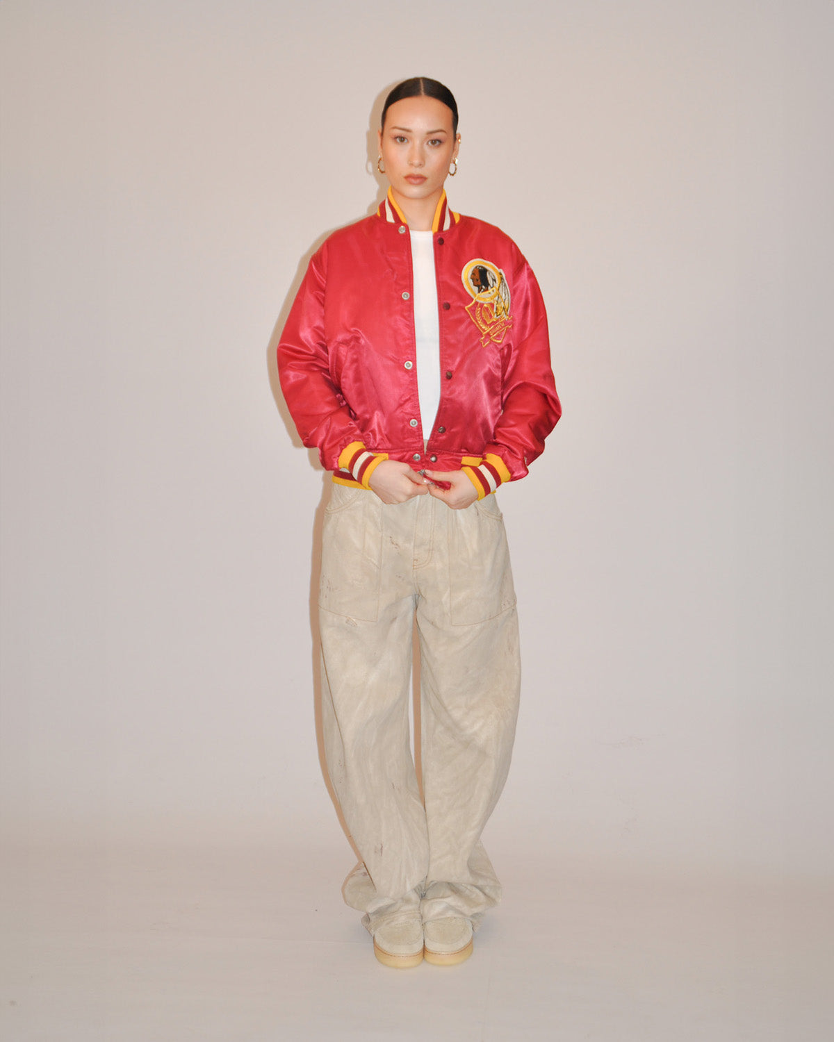 Reworked Redskins Bomber Jacket