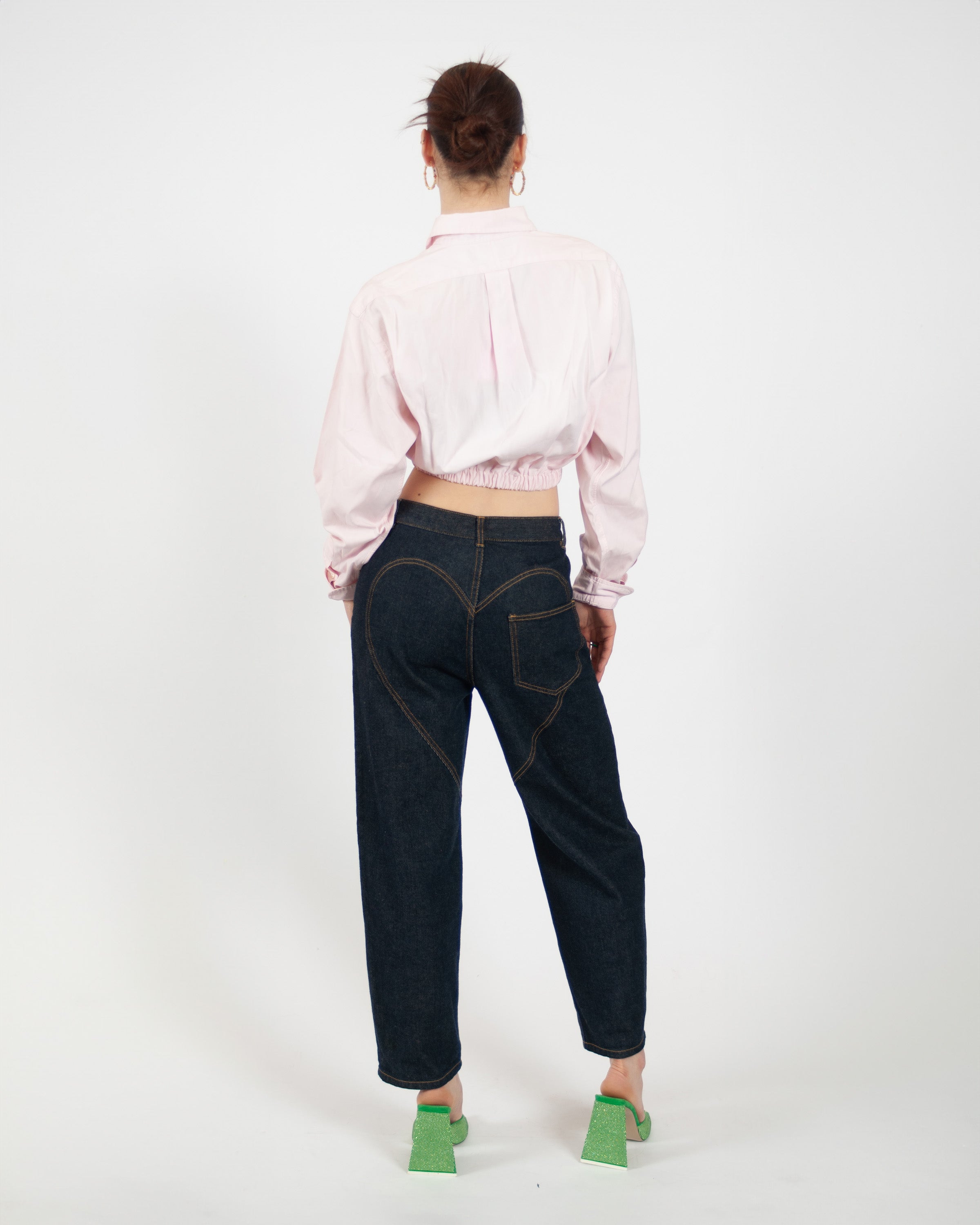 Ralph Lauren Upcycle Quinn’s Blouse - Baby Pink