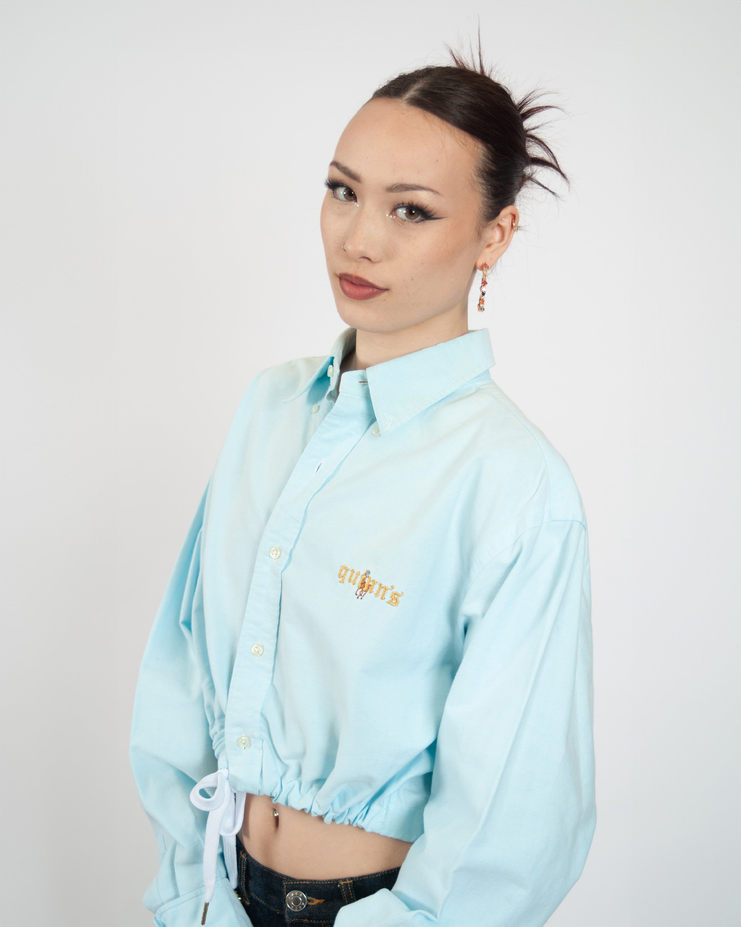 Ralph Lauren Upcycle Quinn’s Blouse - Light Blue